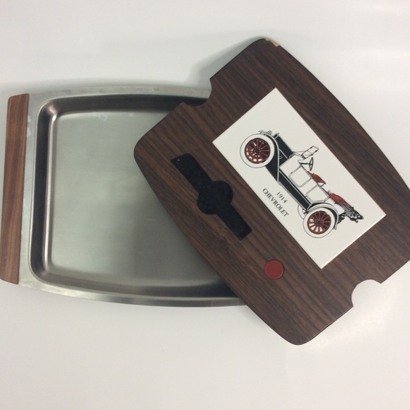 Vintage 1974 Chevrolet Technician Award Tray Board - Picture 5 of 14